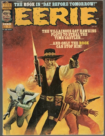 1977 Warren Magazine EERIE # 83 With The Rook Story 