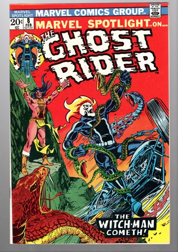 1972 Marvel Spotlight # 8 5th Ghost Rider App. Hi Grade VF+/NM