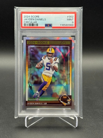 Jayden Daniels 2024 Score Circular PSA 9 /135