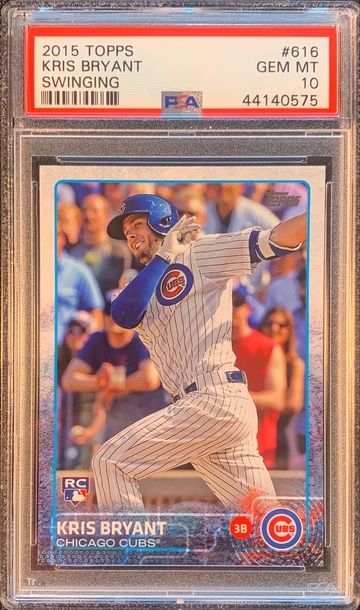 2015 Topps Kris Bryant Swinging Variation