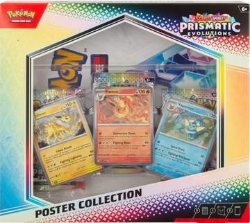 LOT of Pokemon Scarlet & Violet 8.5 Prismatic Evolutions Poster Collection x12