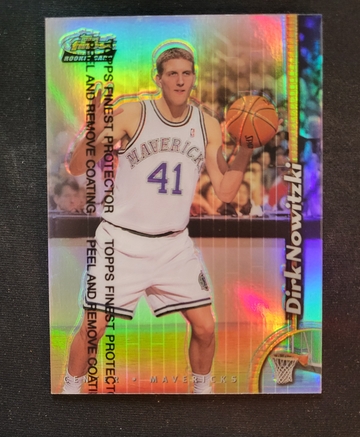 1998-99 Topps Finest REFRACTOR ROOKIE Dirk Nowitzki #234