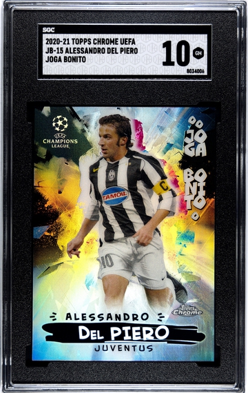 2020 Topps Chrome Joga Bonita Alessandro Del Piero