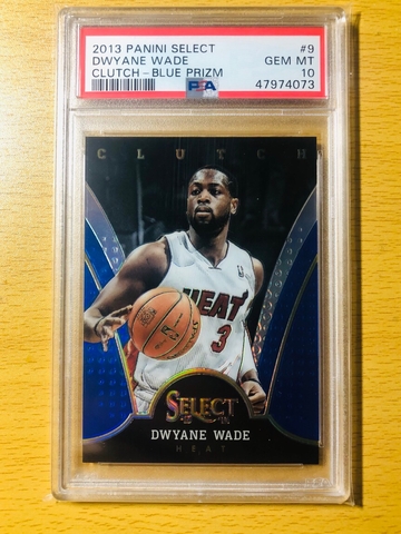 2013 Select Clutch Blue Dwyane Wade