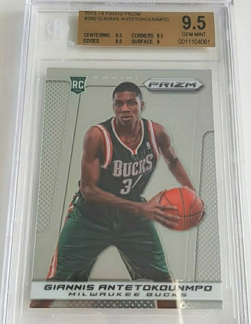 Giannis Antetokounmpo 2013 Prizm RC BGS 9.5