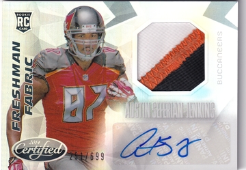 2014 Certified Austin Seferian-Jenkins #206 RC Auto Relic 251/699