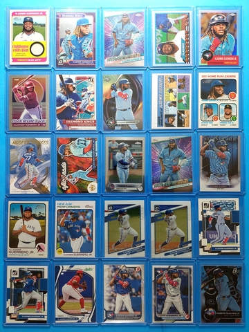 Vladimir Guerrero Jr. Baseball Lot of 32