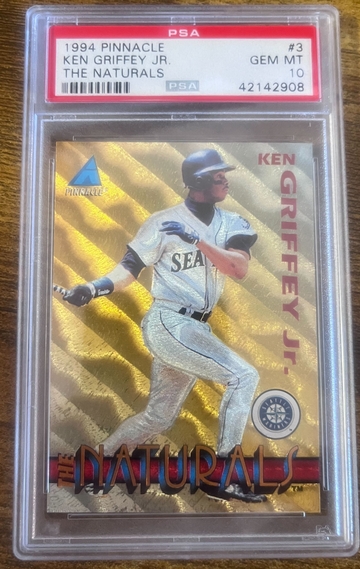 1994 Pinnacle The Naturals Ken Griffey Jr. PSA 10 