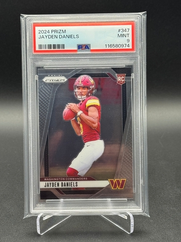 Jayden Daniels 2024 Prizm PSA 9