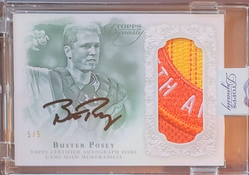 2015 Topps Dynasty Buster Posey