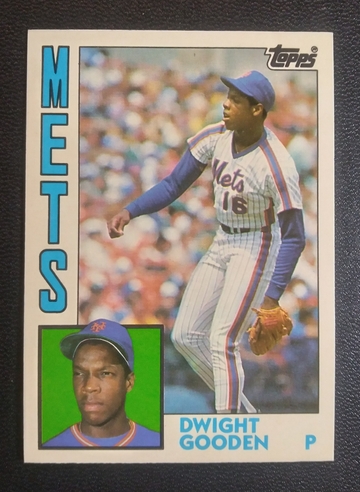 1984 Topps Traded Dwight Gooden XRC #42T