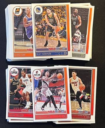 195 NBA Hoops Base Lot 2022