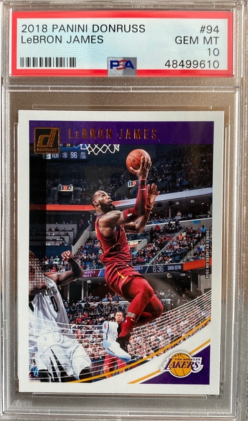 2018 Panini Donruss Lebron James
