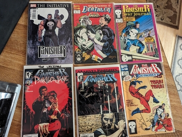 2000's Marvel Punisher Comic Book Lot With #1's