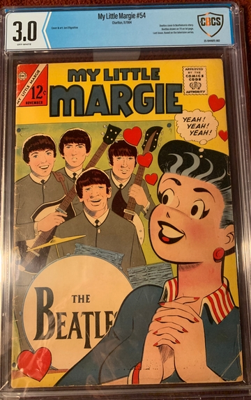 MY LITTE MARGIE #54 - VERY EARLY BEATLES APPEARANCE