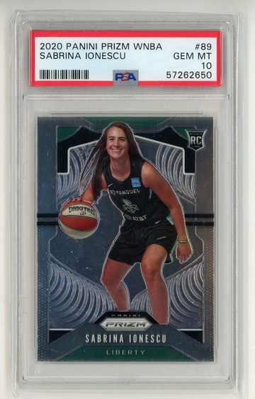 2020 WNBA Sabrina Ionescu RC - PSA 10 - New York Liberty