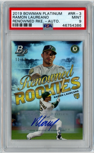 2019 Bowman Platinum Ramon Laureano 