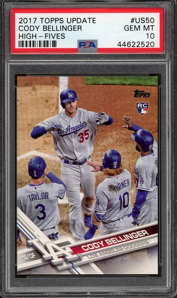 2017 Topps Update Cody Bellinger High Fives SP