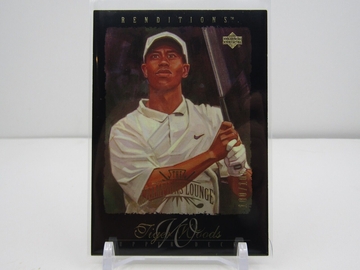 TIGER WOODS 2003 UPPER DECK RENDITIONS THE CHAMPIONS' LOUNGE #100/100 LAST MADE!