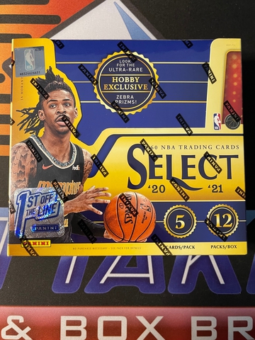 2020-2021 Panini Select Basketball FOTL