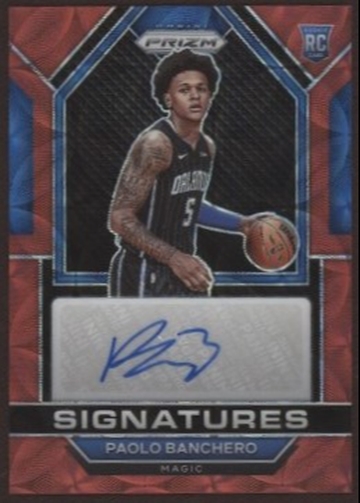 2022 Prizm Paolo Banchero Choice Red auto