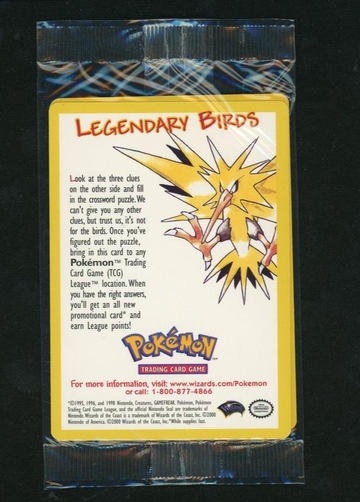 Wizards of the Coast Pokémon Legendary Birds