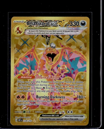 2024 Nintendo Pokémon 228/197 Charizard ex Pokémon ex
