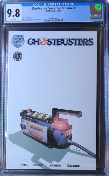 Ghostbusters Convention Exclusive #1 CGC 9.8 WP