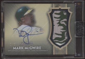 2017 Topps Dynasty Mark McGwire