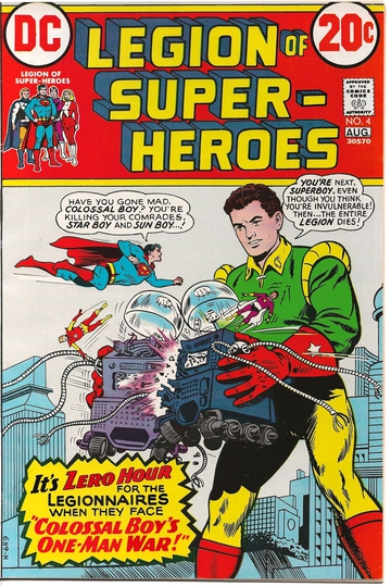 Legion of Super-Heroes #4 HIGH RES SCAN