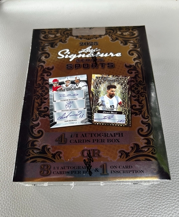 2025 Leaf Signature Series Sports Hobby Box Sealed