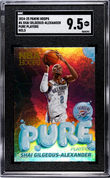 2024 Hoops #6 Shai Gilgeous-Alexander Pure Players SGC 9.5