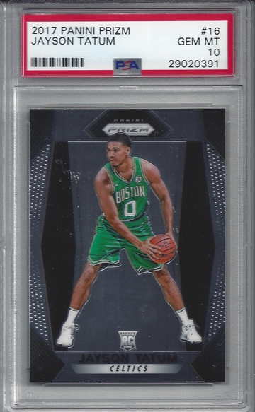 2017 Prizm Jayson Tatum (RC) PSA 10