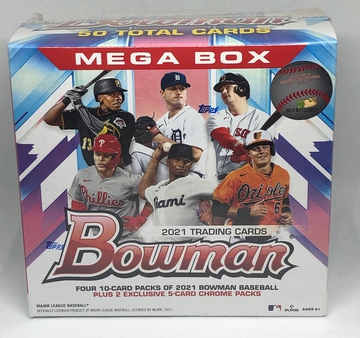 2021 BOWMAN BASEBALL MEGA BOX