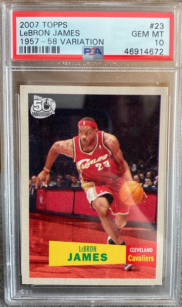 2007 Topps Lebron James
