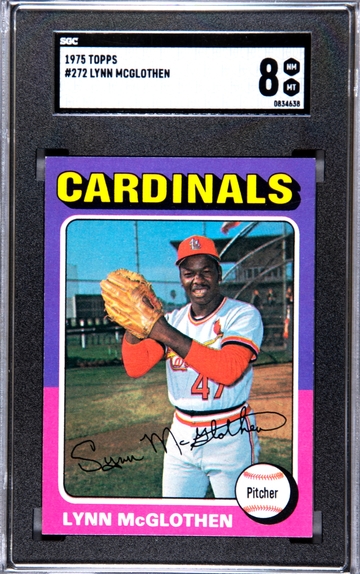 1975 Topps Lynn Mcglothen #272 SGC 8