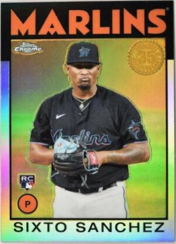 2021/Topps Chrome/Sixto Sanchez/Rookie Refractor [Holo] 