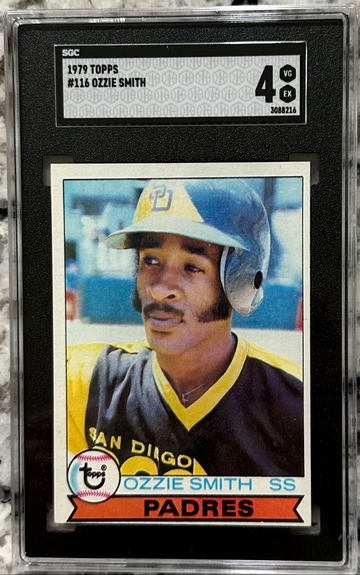 1979 Topps Ozzie Smith SGC 4