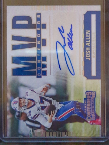 2020 Panini Contenders Josh Allen MVP Contenders Auto /25