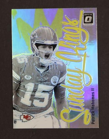 2020 Panini Donruss Optic N1 Patrick Mahomes II Sunday Kings Kansas City Chiefs