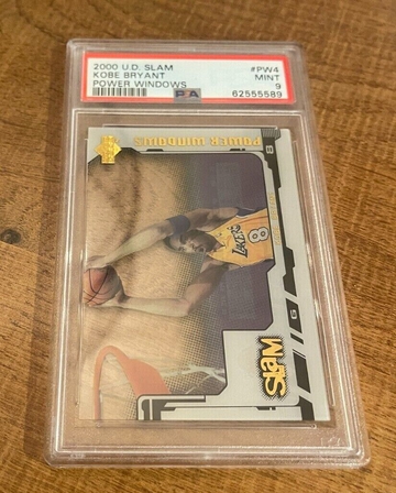 2000 Upper Deck Slam #PW4 Kobe Bryant Power Windows PSA 9 MINT