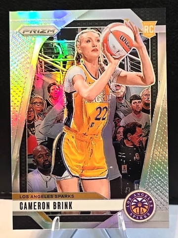 2024 PANINI PRIZM WNBA  CAMERON BRINK  SILVER PRIZM  RC #127  SPARKS