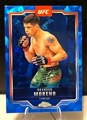 2025 Topps Chrome Sapphire UFC  Brandon Moreno  #46