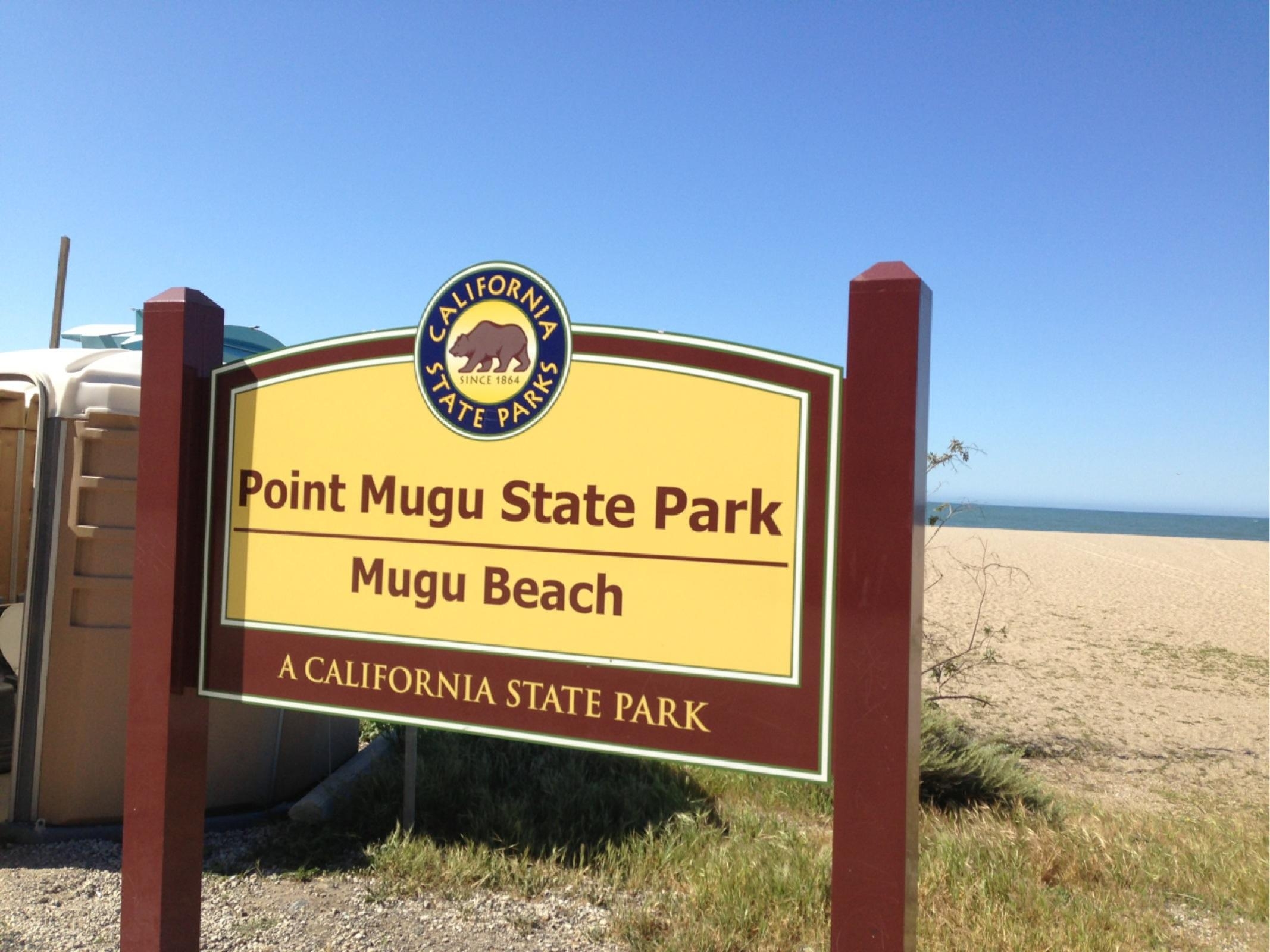 Point Mugu State Park Mugu Beach Parking in Naval Air Station Point