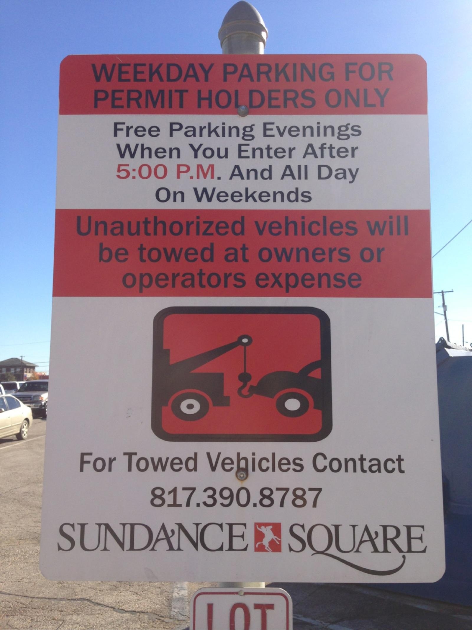 Sundance Square Lot 10 Parking in Fort Worth ParkMe