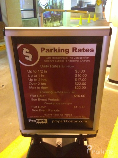 North Station Garage - Parking in Boston | ParkMe