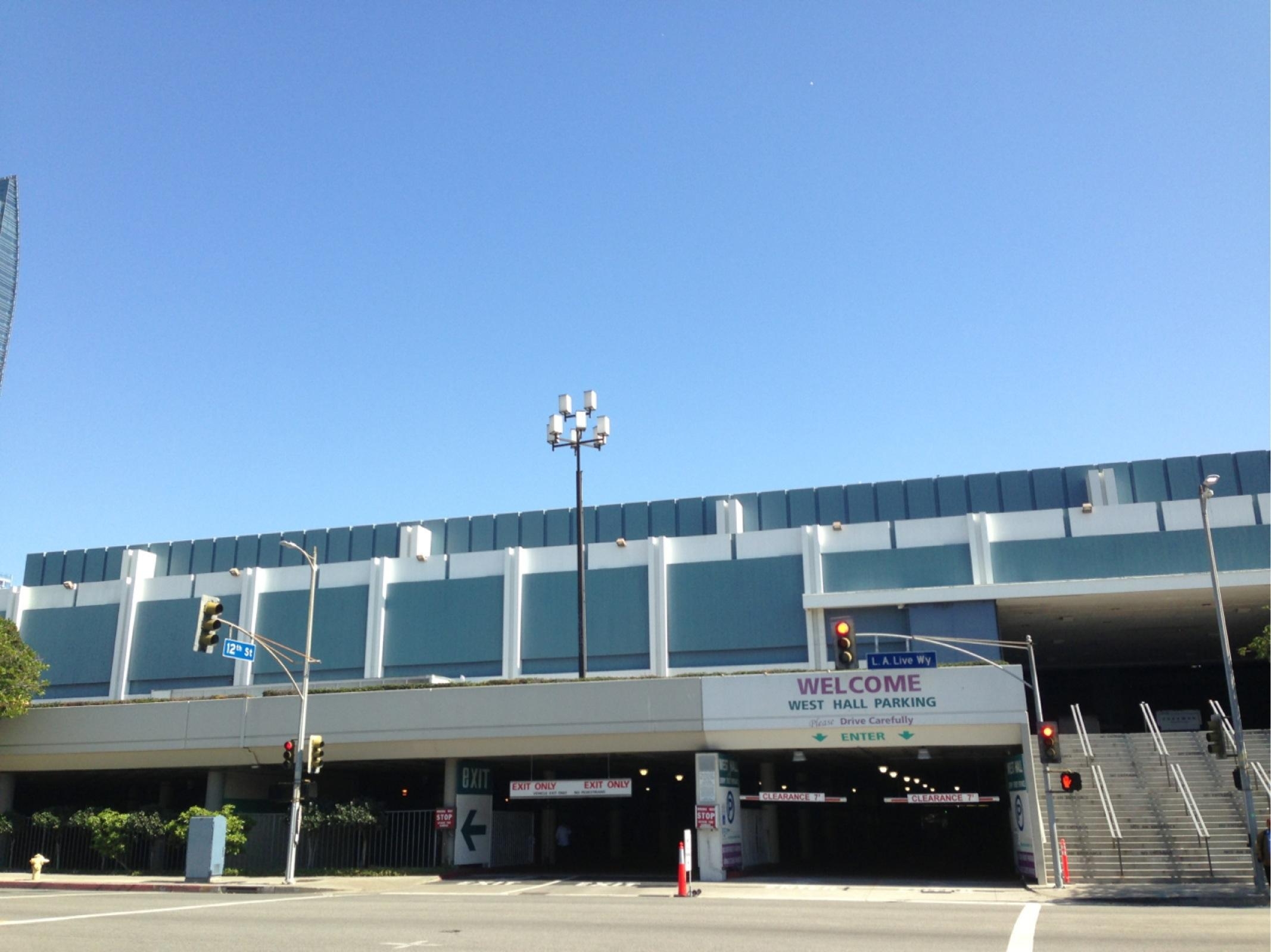 LA Convention Center West Hall Parking Parking in Los Angeles ParkMe