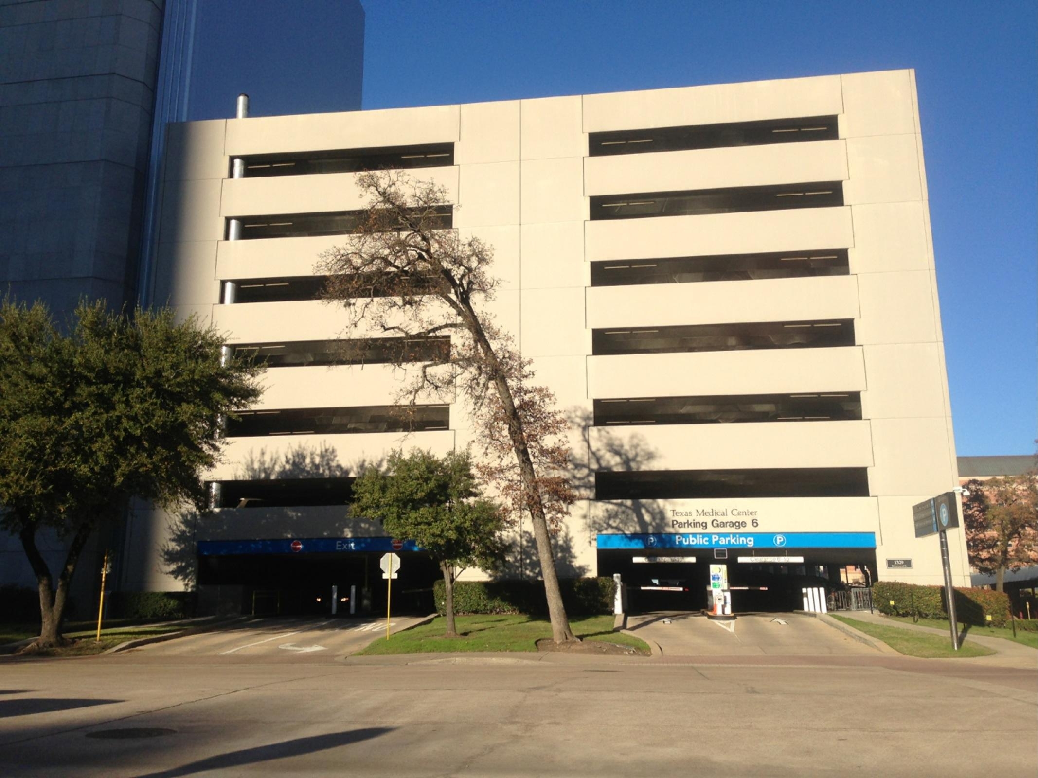 Texas Medical Center Parking Garage 6 Parking in Houston ParkMe