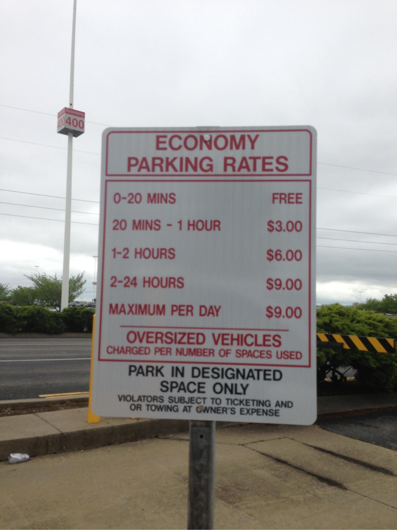 BNA Economy Parking Parking in Nashville ParkMe