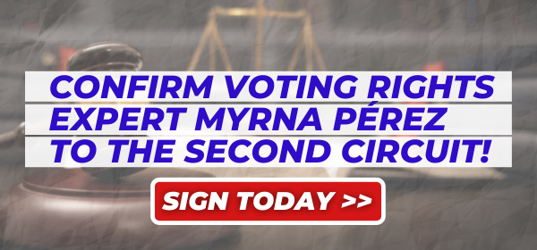 Confirm voting rights expert Myrna Perez to the Second Circuit. Sign today >>